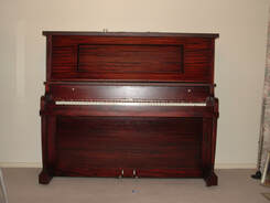Piano Cabinet Refinishing After